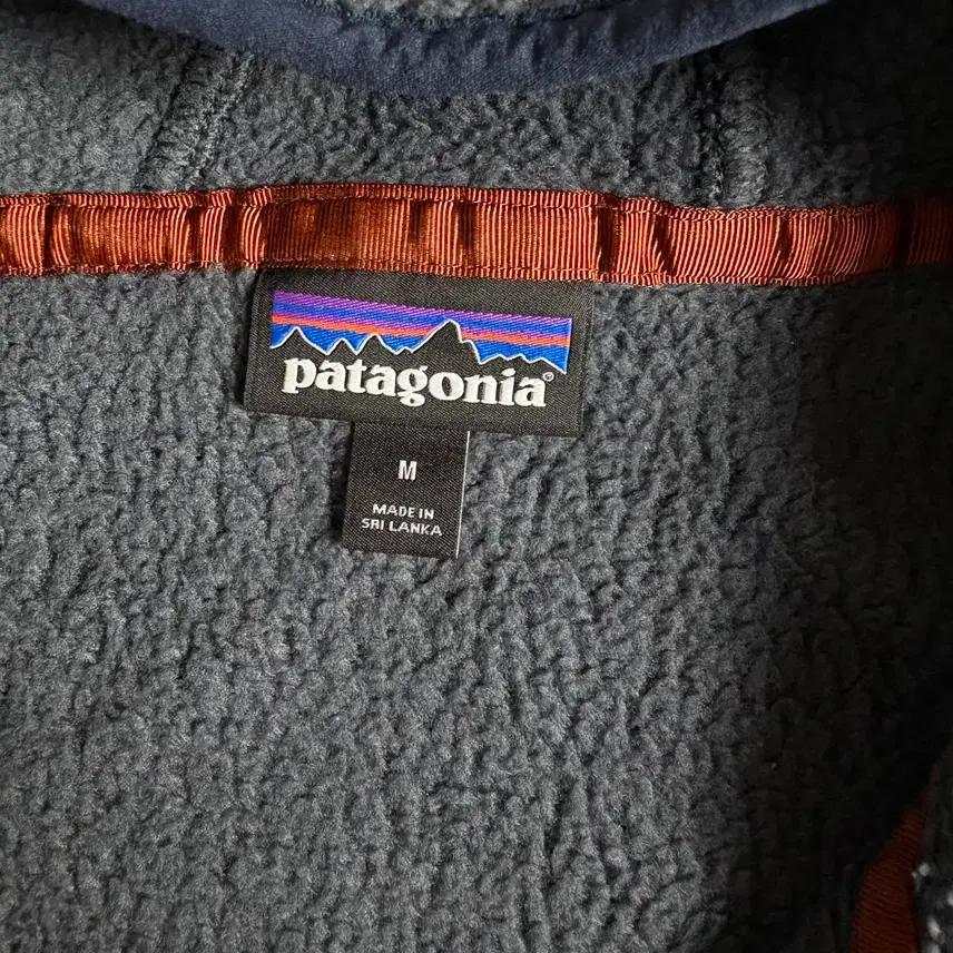 Patagonia 파타고니아 레트로 파일 플리스 후드 M 5