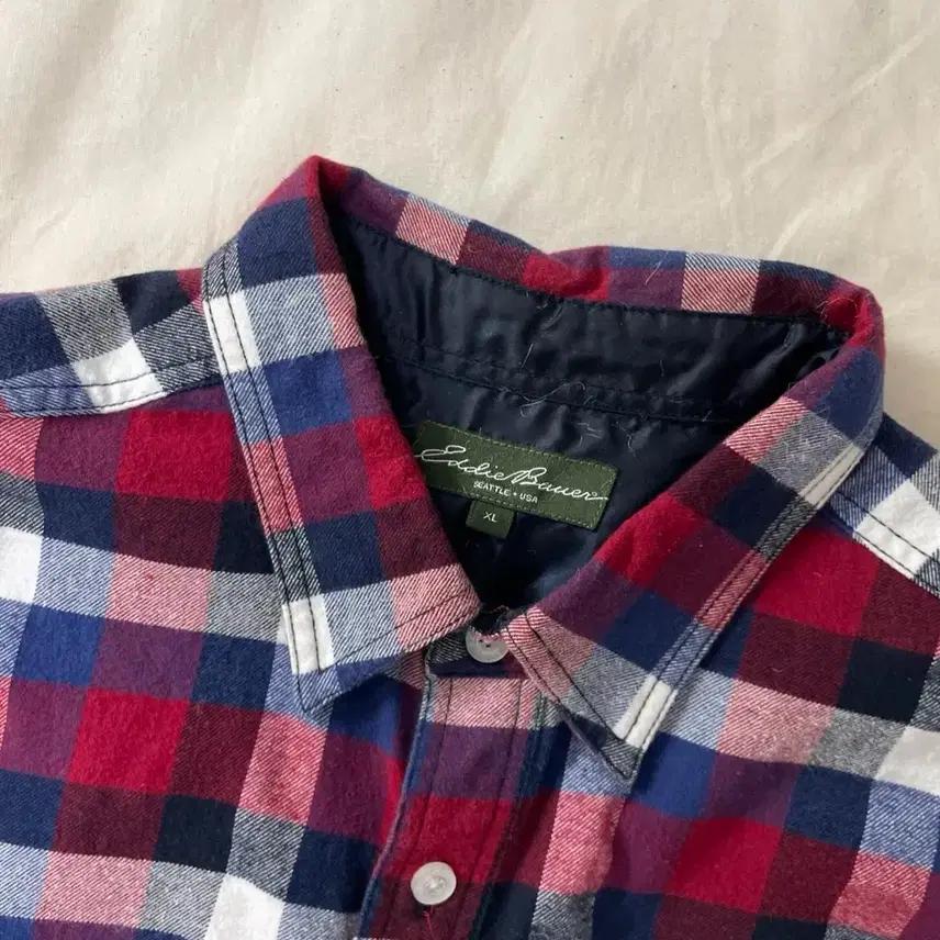 Eddie Bauer 에디바우스 체크셔츠 XL 4