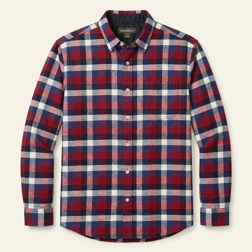 Eddie Bauer 에디바우스 체크셔츠 XL 1