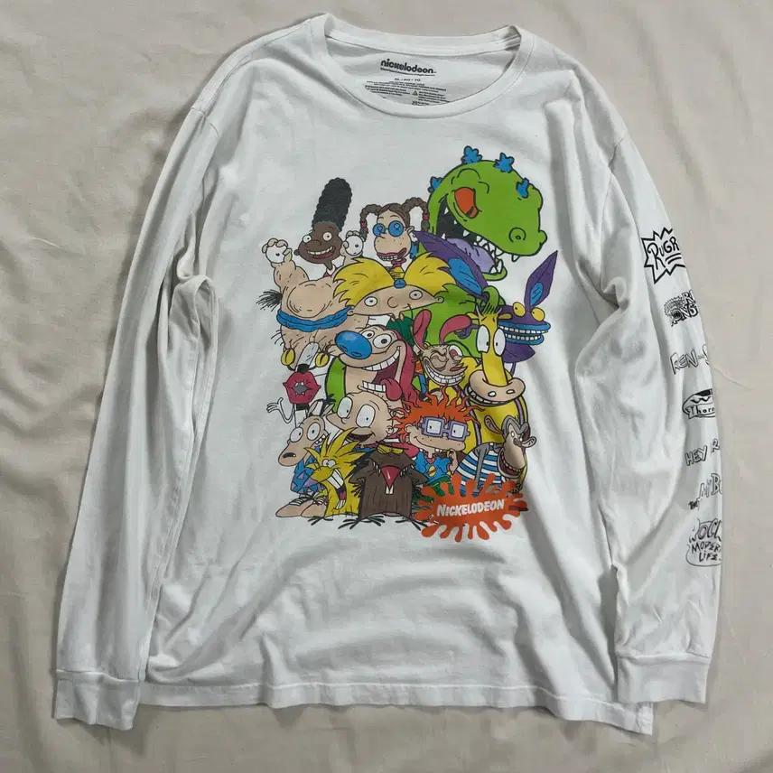 Nikelodeon 카툰 롱슬리브 XL 2