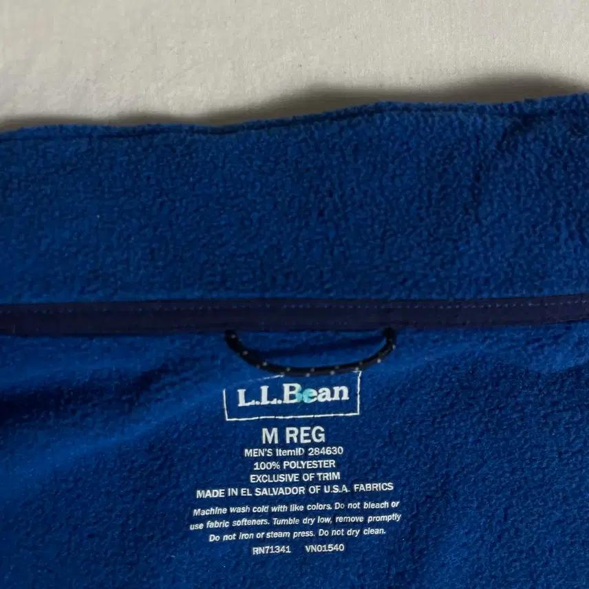 L.L.Bean 엘엘빈 블루 플리스 자켓 M 6