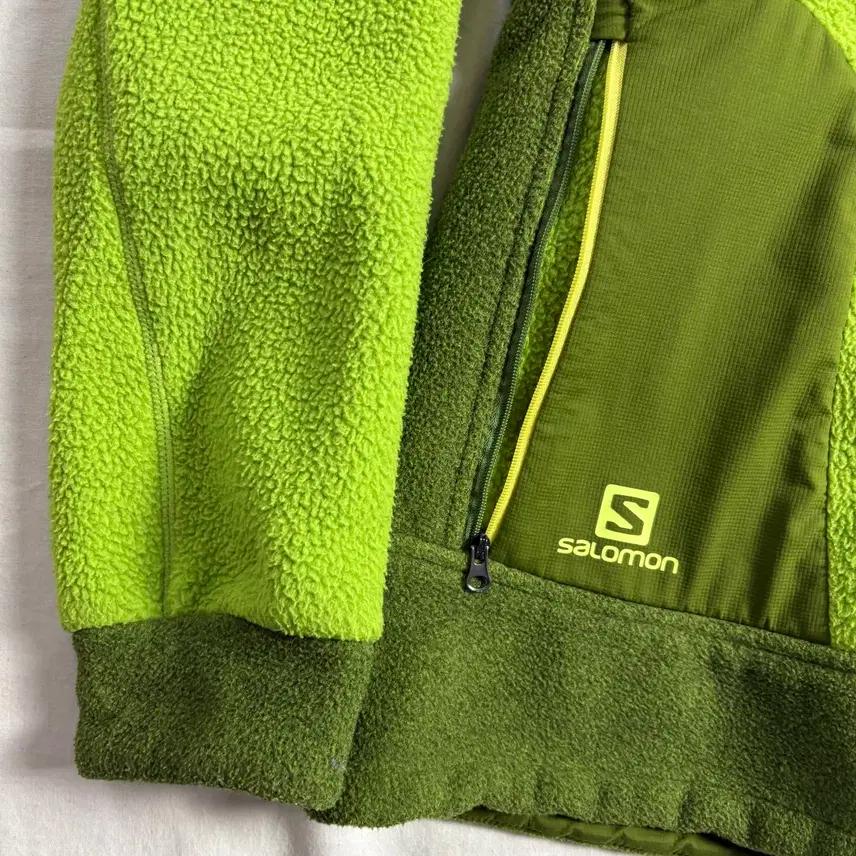 Salomon 살로몬 라임그린 플리스 자켓 95 5