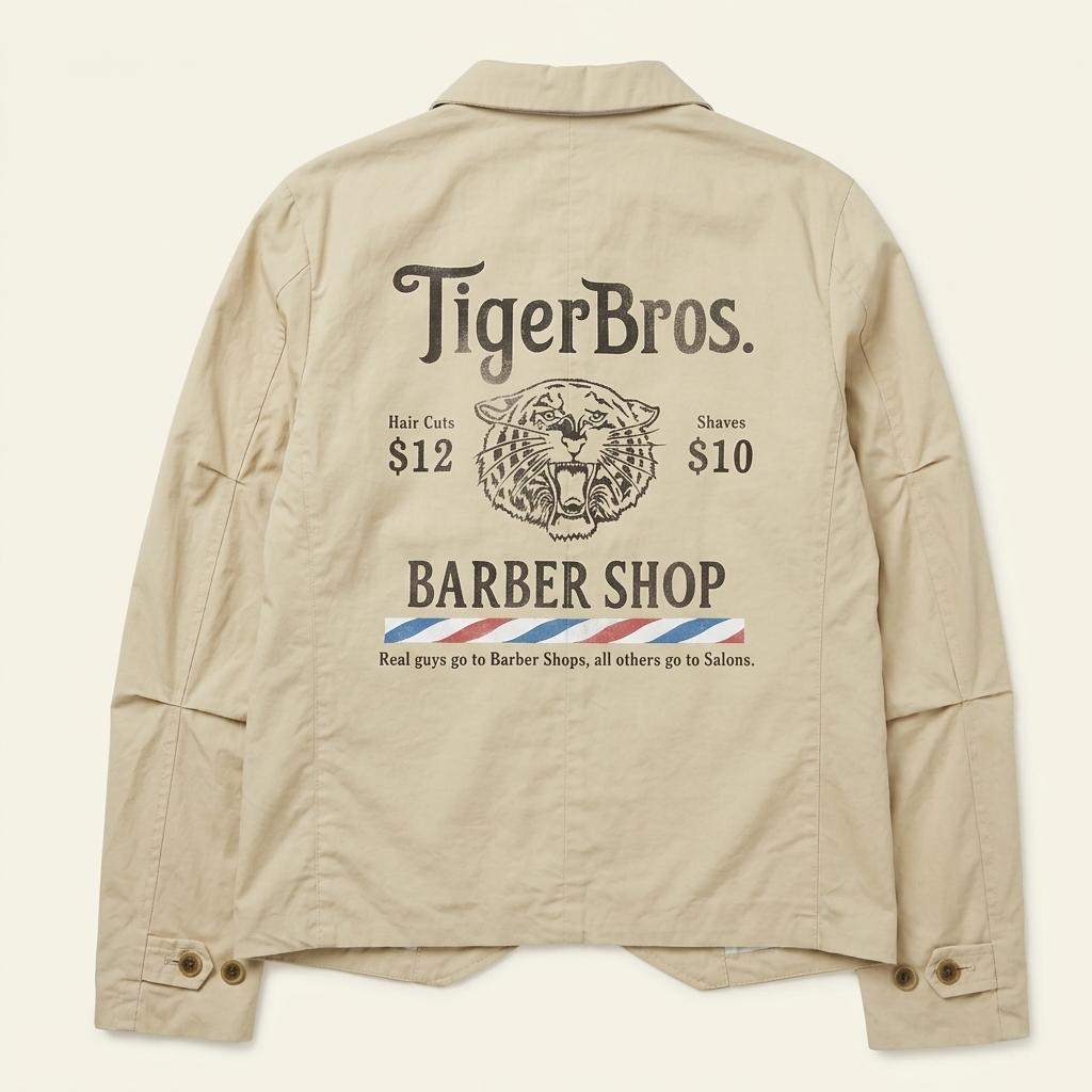 SASQUATCHFABRIX Tiger Bros 바버샵자켓 M 1