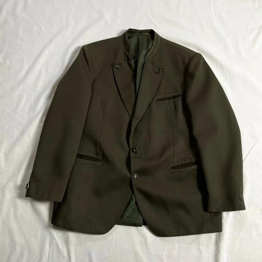 60s Trachten 티롤리안 헌팅 자켓 L 2