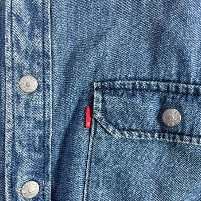 Levis 리바이스 쉐르파 누빔 데님 자켓 S (L) 5