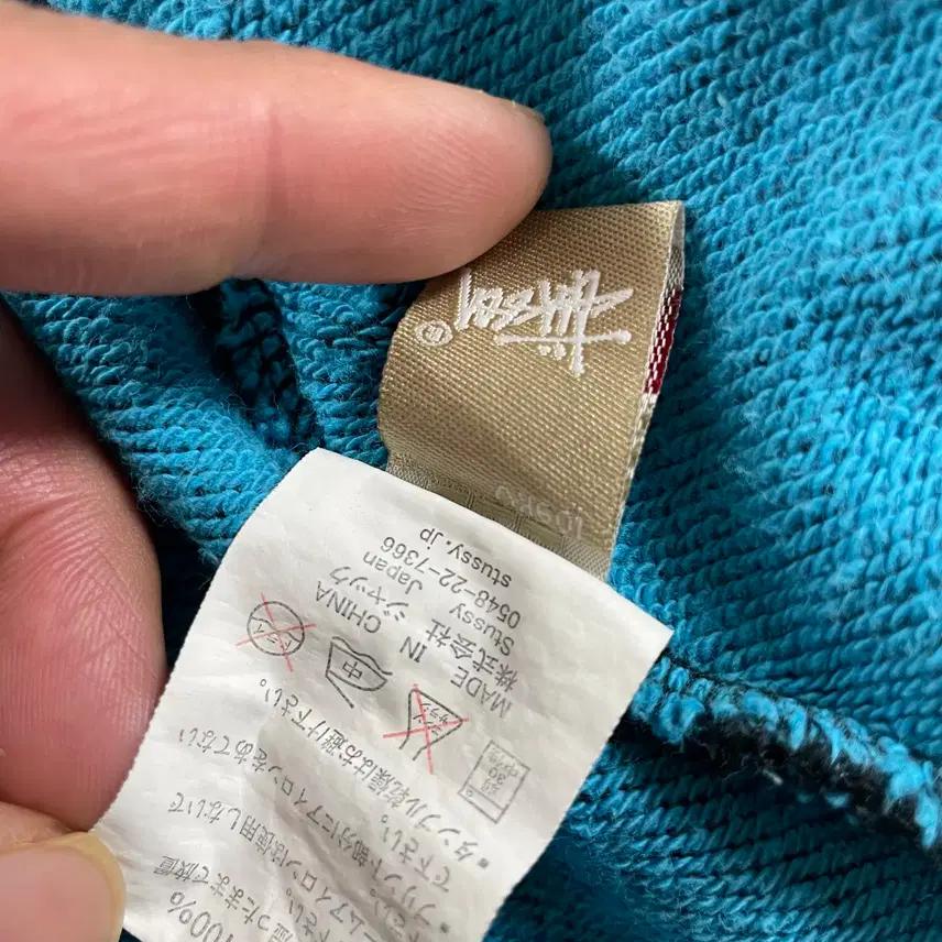 Stussy 스투시 빈티지 렛 페트롤 후디 베스트 M 8