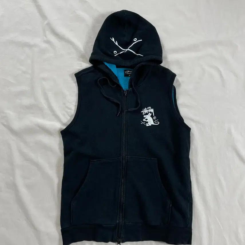 Stussy 스투시 빈티지 렛 페트롤 후디 베스트 M 2