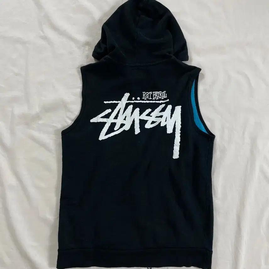 Stussy 스투시 빈티지 렛 페트롤 후디 베스트 M 3