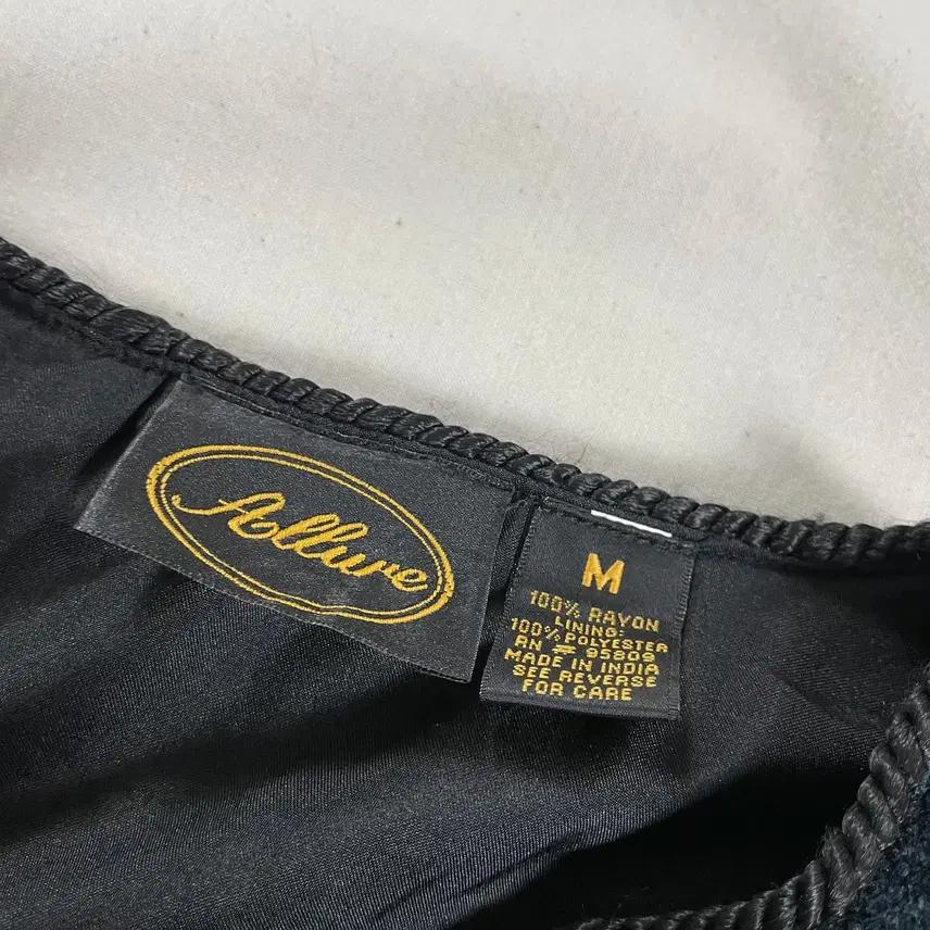 Allure 인디아 자수 레이온 자켓 M 5