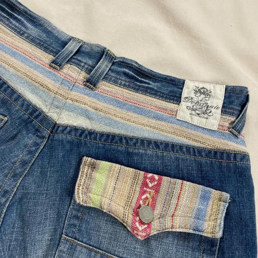 Vintage 빈티지 데님 쇼츠 반바지 XL 6