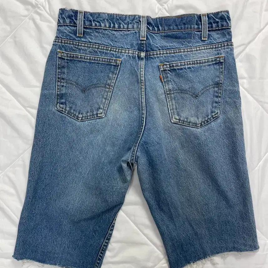 80s Levis 리바이스 오렌지탭 반바지 W34 3
