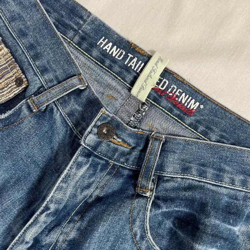 Hand Tailored Denim 핸드테일러 데님 반바지 M 4