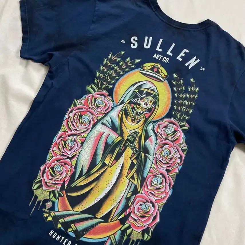 Sullen Art 스컬 마리아 타이다이 반팔 티셔츠 M 5