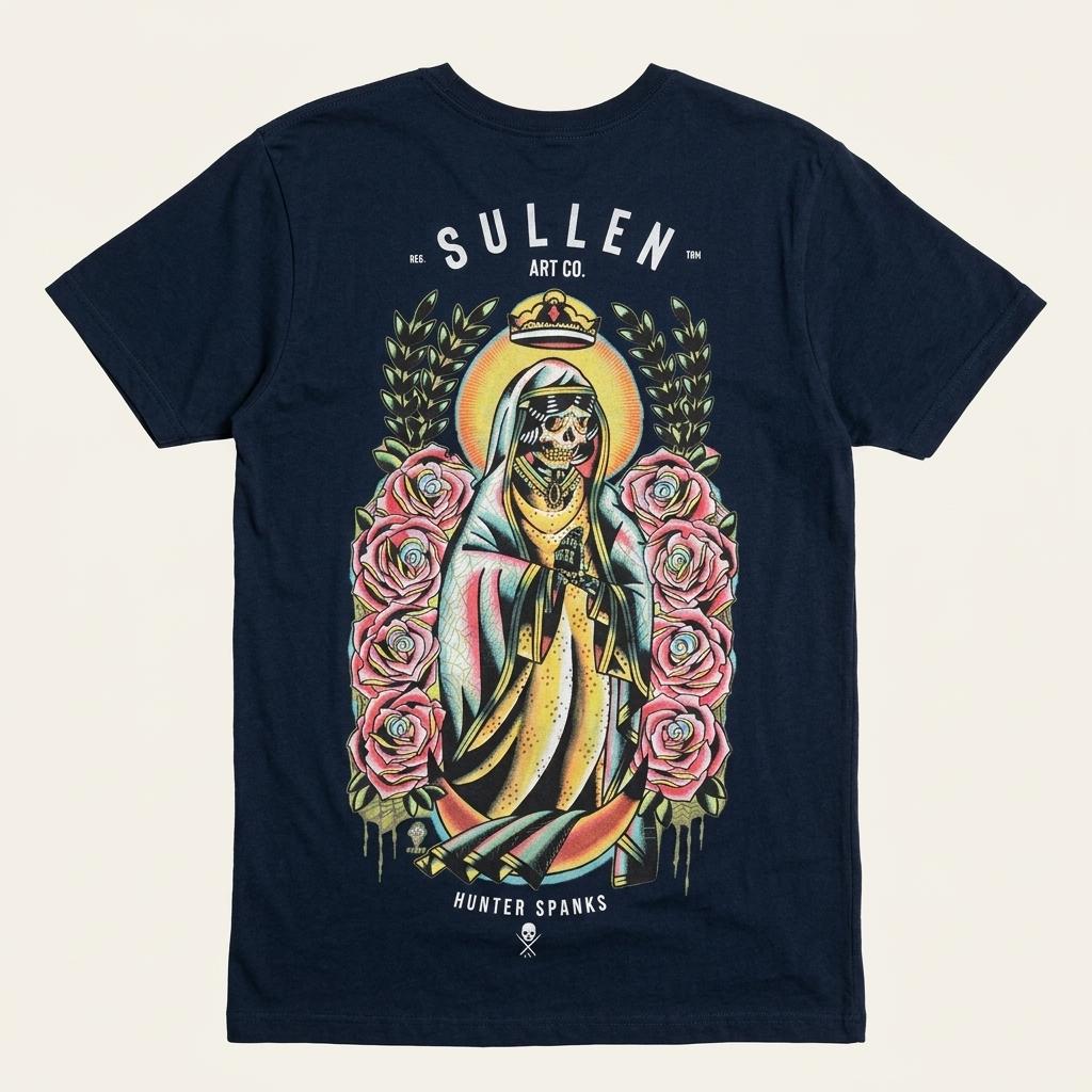 Sullen Art 스컬 마리아 타이다이 반팔 티셔츠 M 1