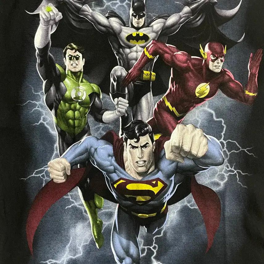 Justice League 저스티스리그 히로 반팔 티셔츠 L 5