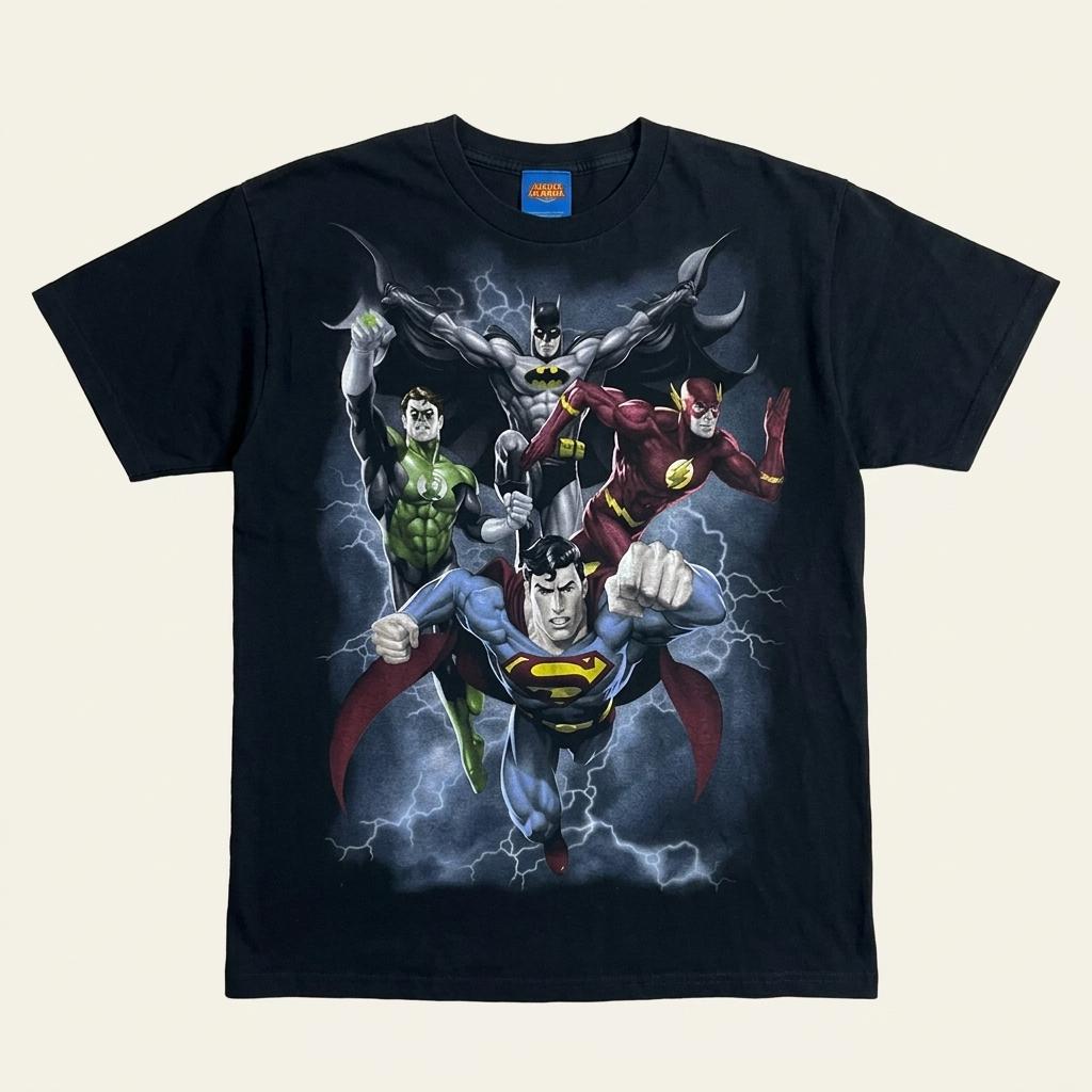 Justice League 저스티스리그 히로 반팔 티셔츠 L 1