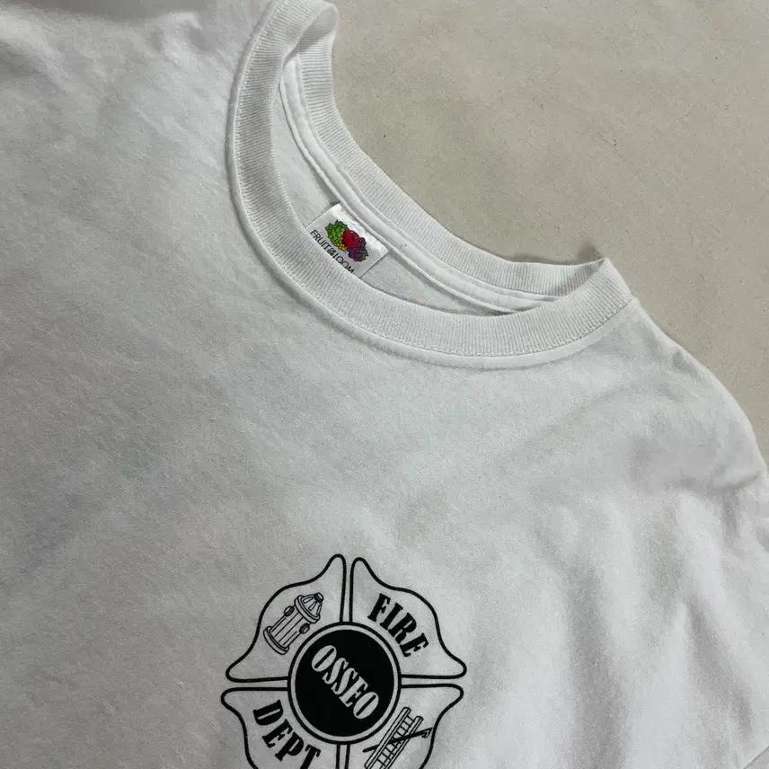 Fruit of the loom 파이어디파트먼트 반팔 티셔츠 XL 4