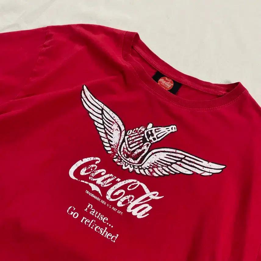 Cocacola 코카콜라 반팔 티셔츠 XXL 4