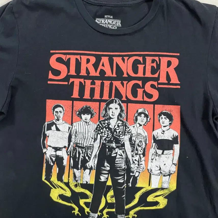 Stranger things 스트레인저띵스 반팔티셔츠 M 4