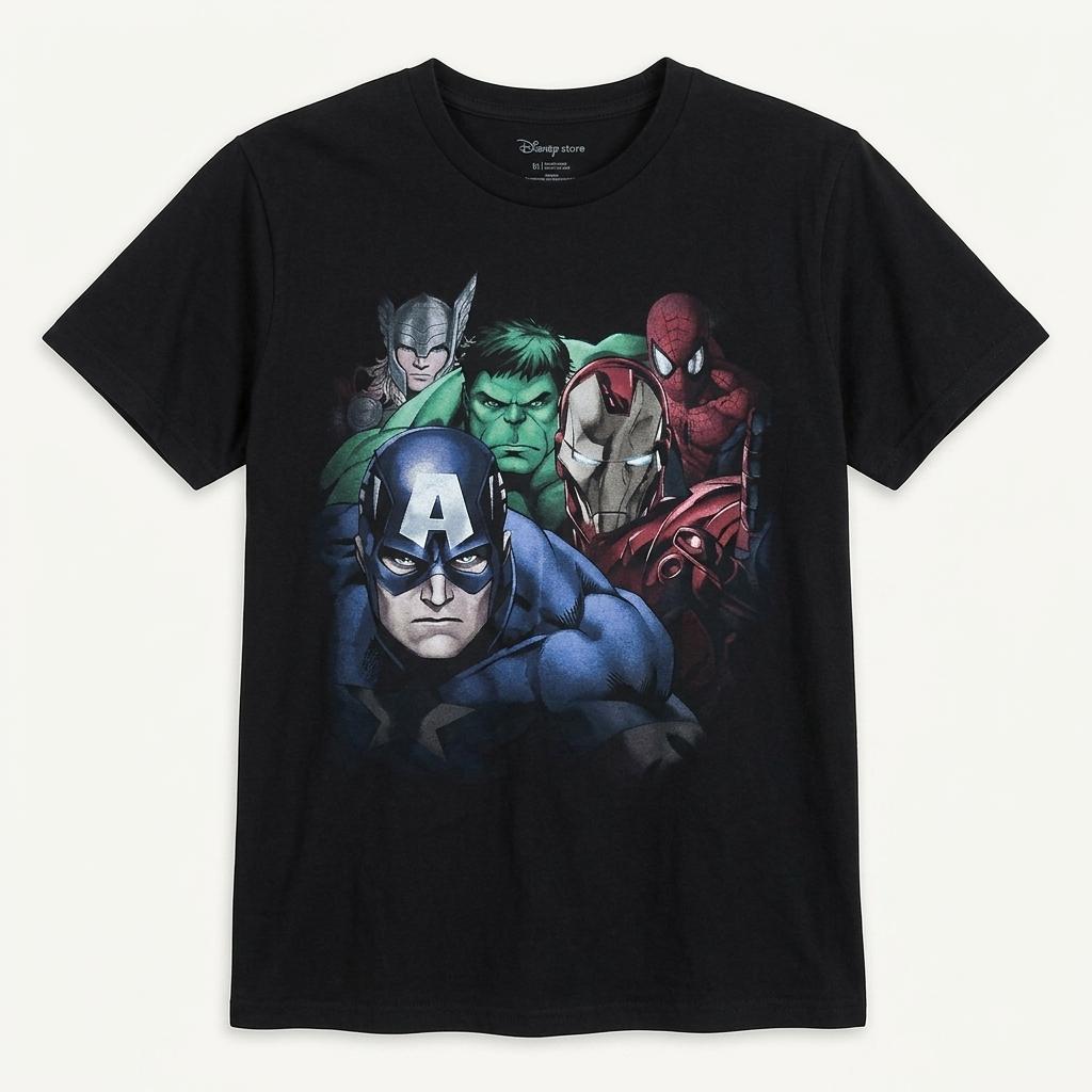 Marvel 마블 어벤져스 티셔츠 S 1