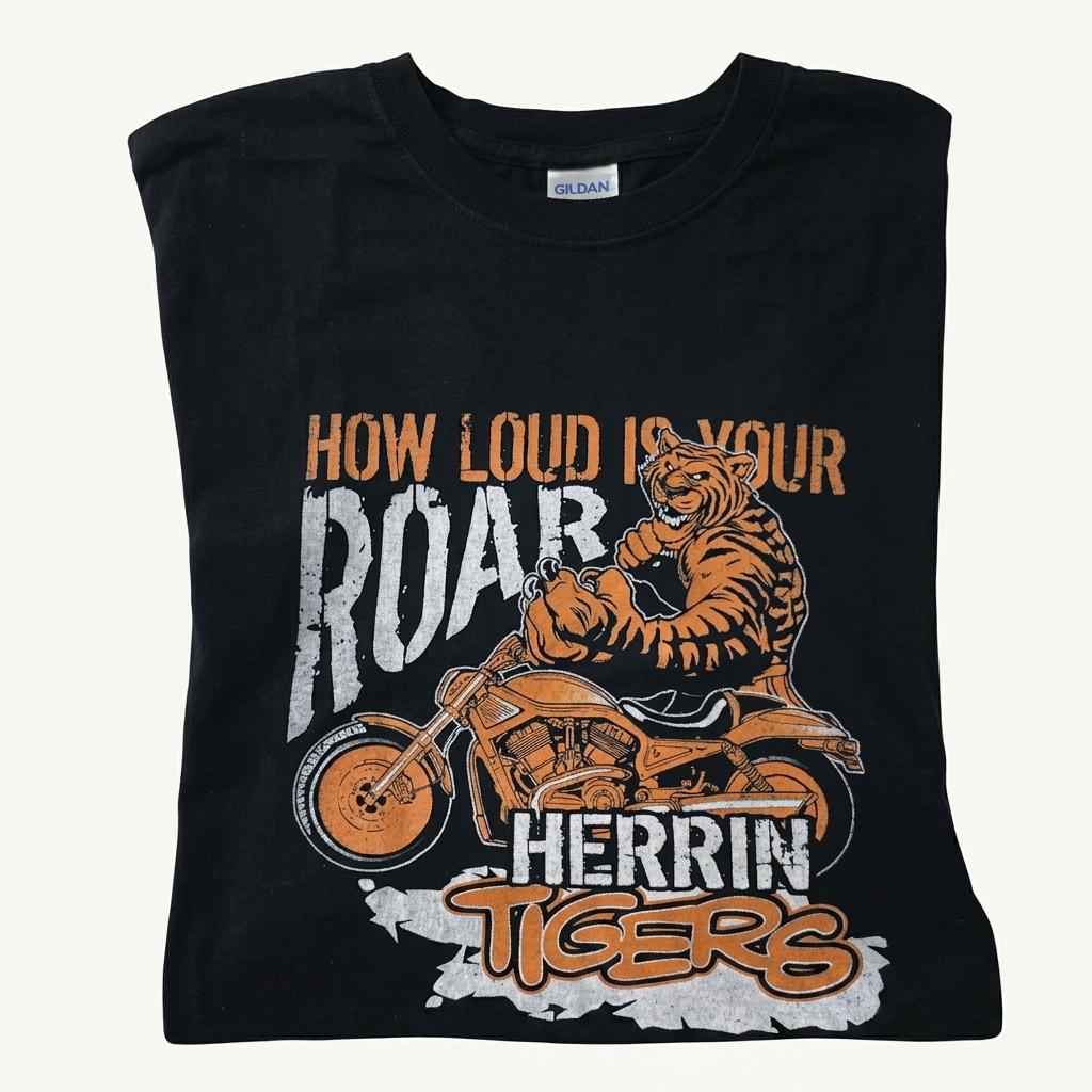Gildan Herrin Tigers 길단 헤린타이거즈 티셔츠L 1