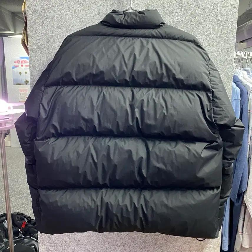 쿠어 블랙 투웨이 스트링 숏패딩 B4068 4