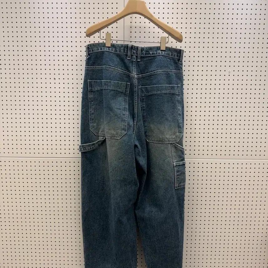 빈티지 카펜터 워싱 벌룬 데님 팬츠 U685 5