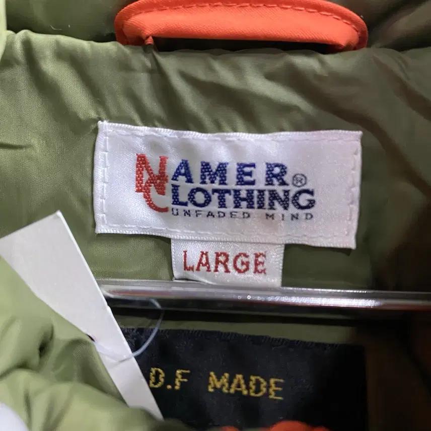 namer clothing 덕다운 오렌지 패딩 B3205 4