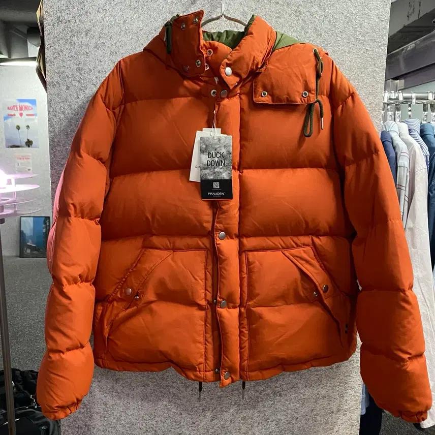 namer clothing 덕다운 오렌지 패딩 B3205 3
