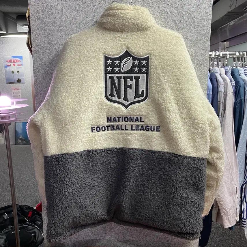 NFL 빅로고 쉐르파 리버시블 다운 숏 패딩 B3126 6