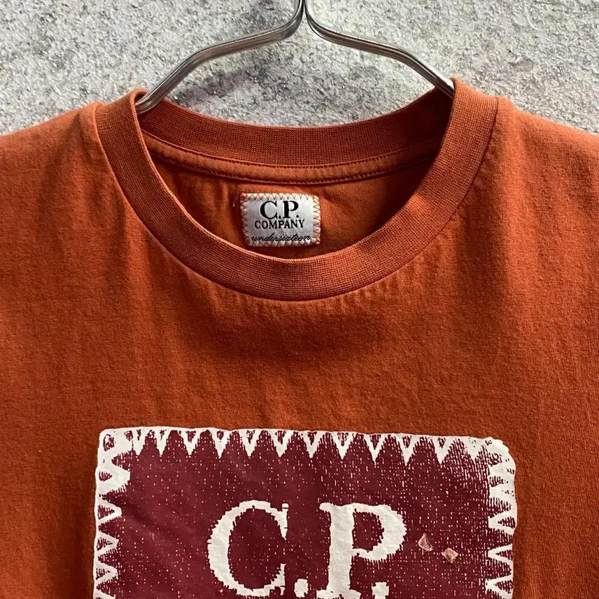 cp 컴퍼니 라벨로고 크루넥 반팔티 B3795 4