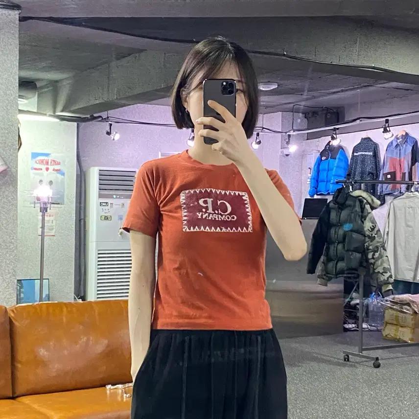 cp 컴퍼니 라벨로고 크루넥 반팔티 B3795 2