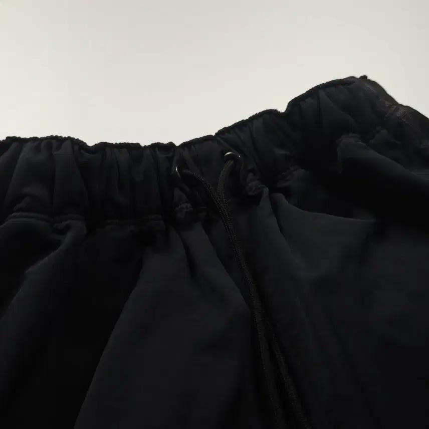 폴리테루 사이드 스냅 와이드 나일론 트랙팬츠 (M) 6