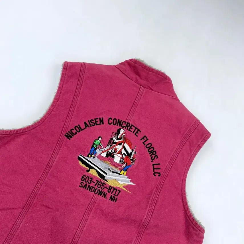 칼하트 90s칼하트 빈티지 쉐르파 조끼 8