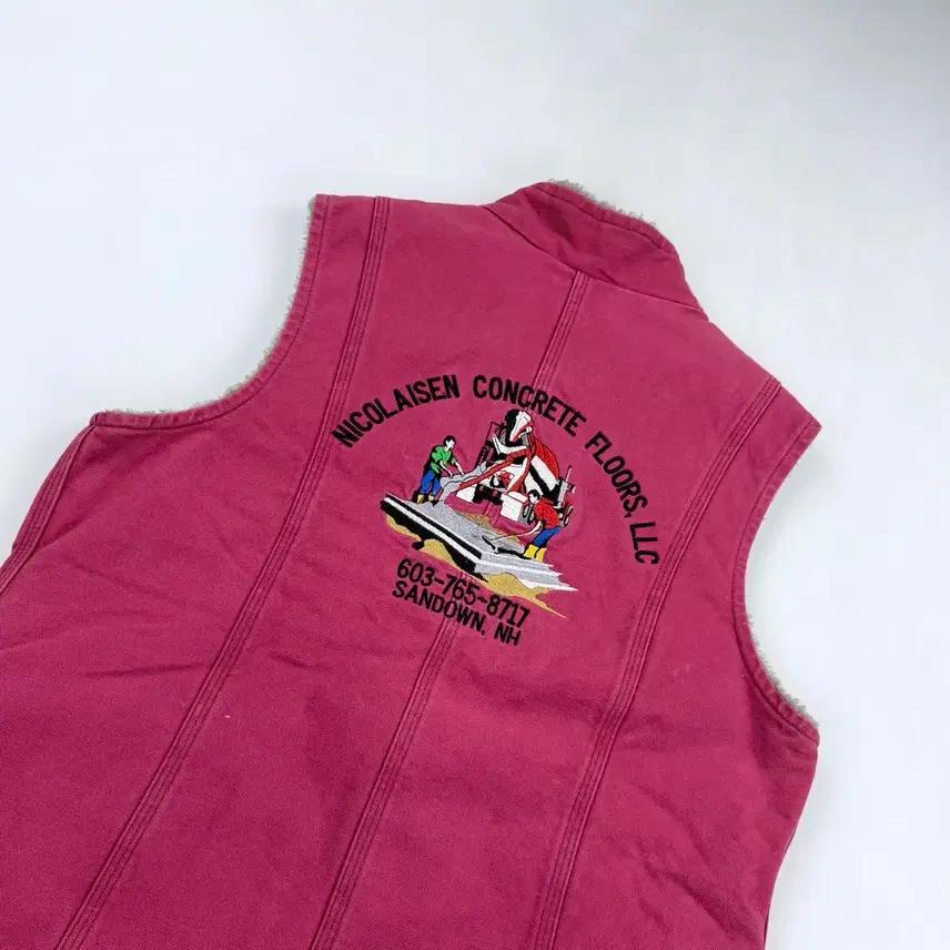 칼하트 90s칼하트 빈티지 쉐르파 조끼 9