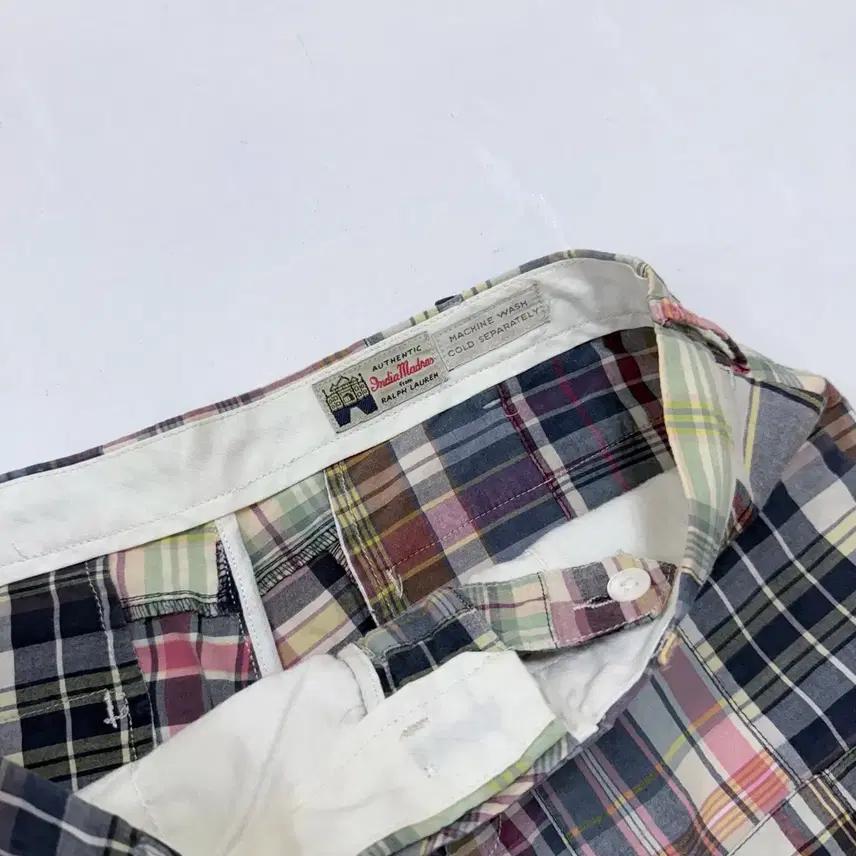 폴로 마드라스 멀티패치 반바지 3