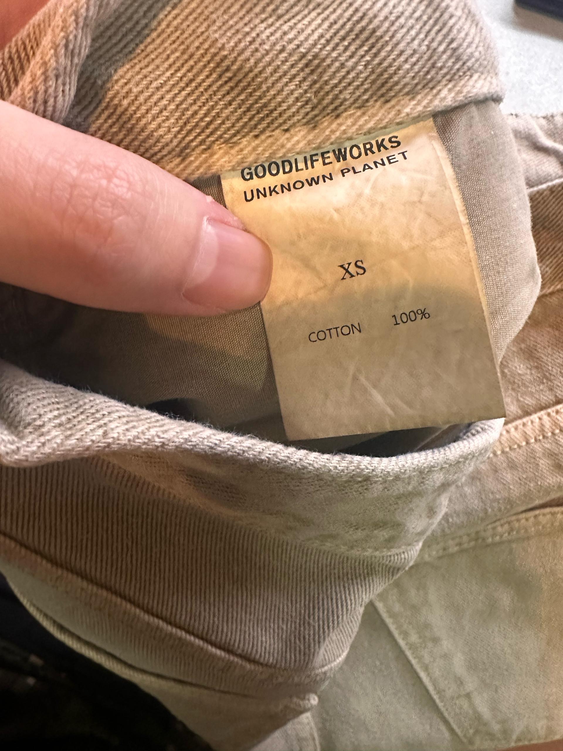굿라이프웍스 와이드 피그다잉 베이지 팬츠 3