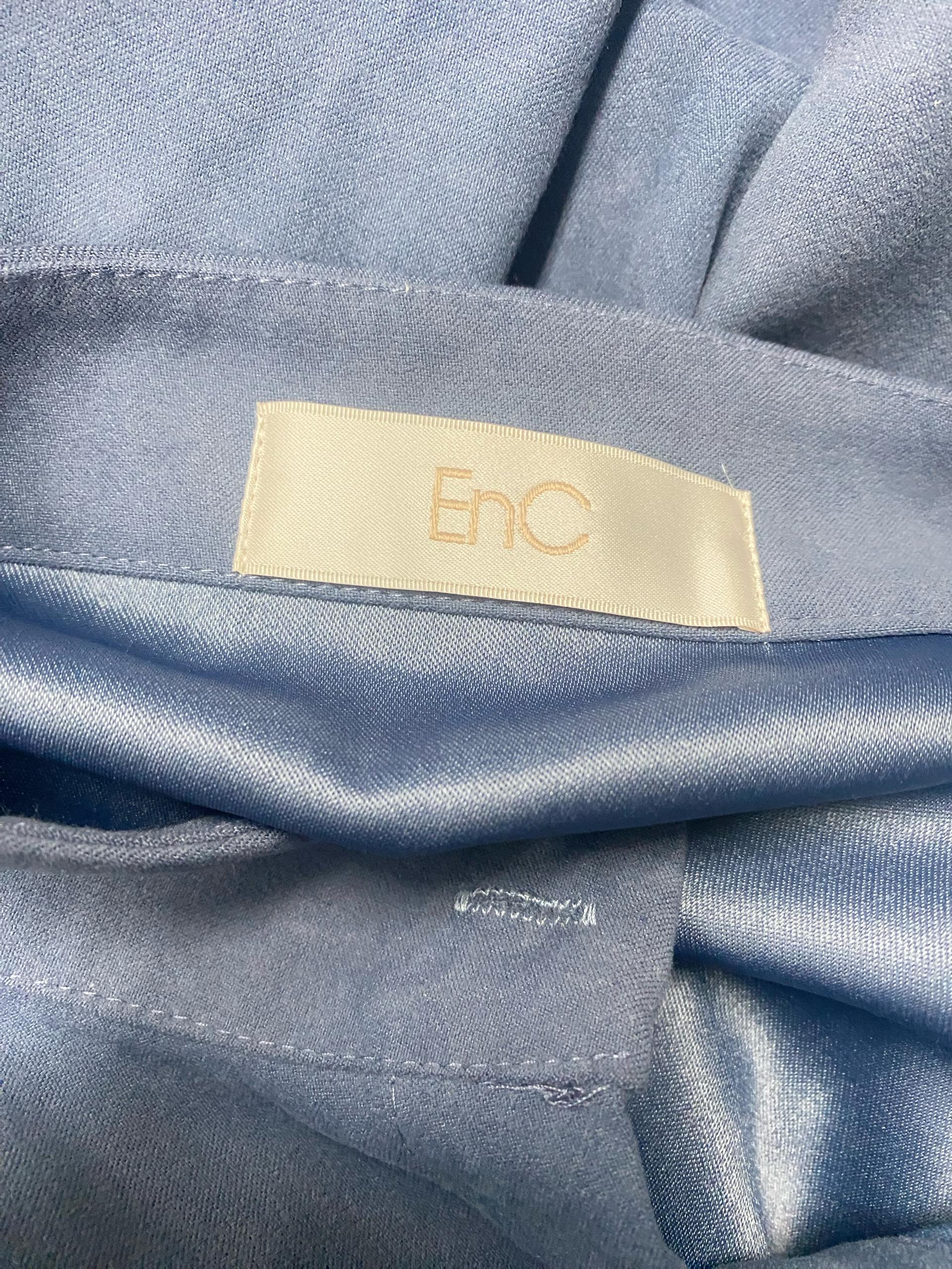 ENC 퍼프소매 차이나넥 셔츠 블라우스 8