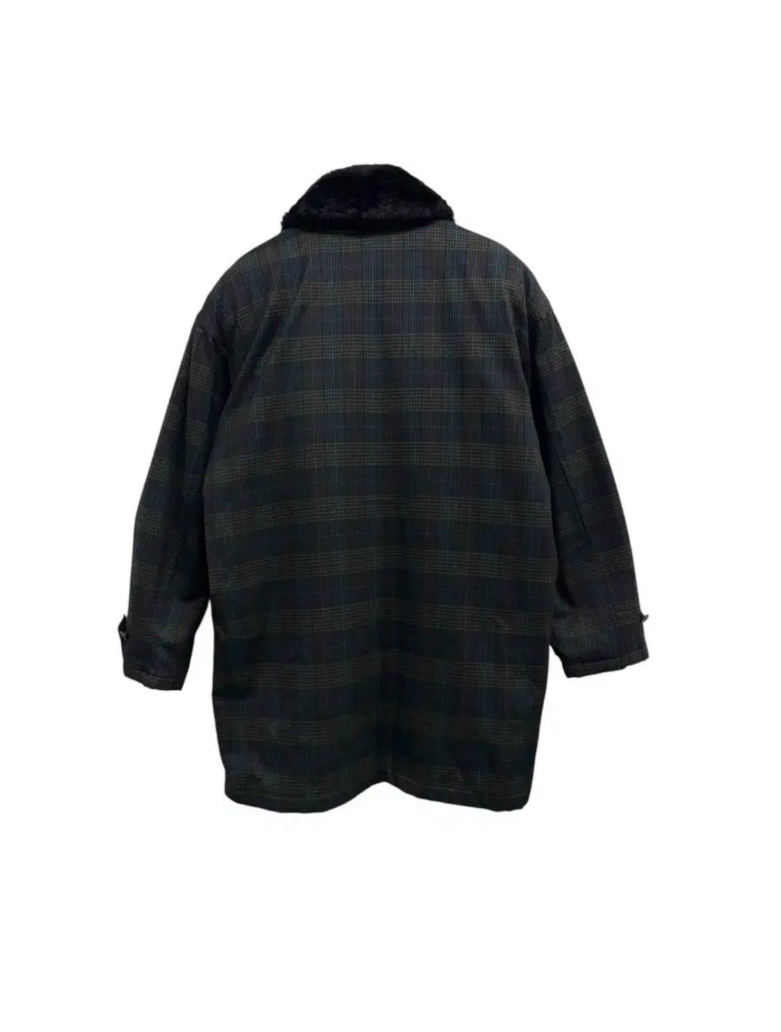 런던포그 빈티지 체크 코트 L-XL 4