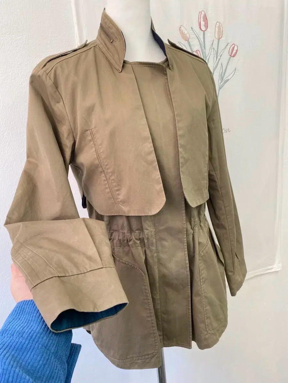 리스트 카키색 야상 자켓 점퍼 5