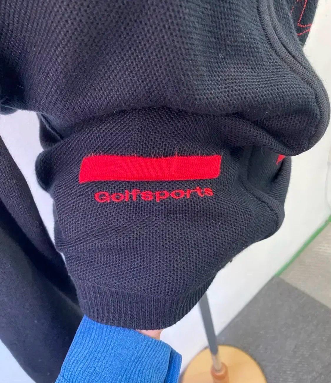 준코시마다 Golfsports 펭귄 자수 집업 가디건 5