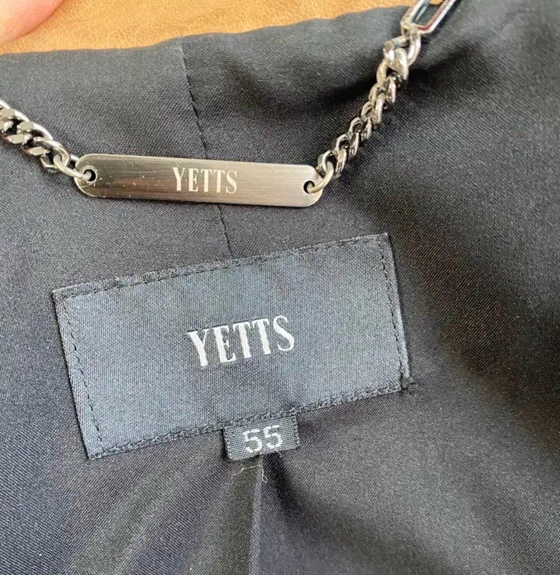 예츠(YETTS)배색 양가죽 라이더 자켓 9