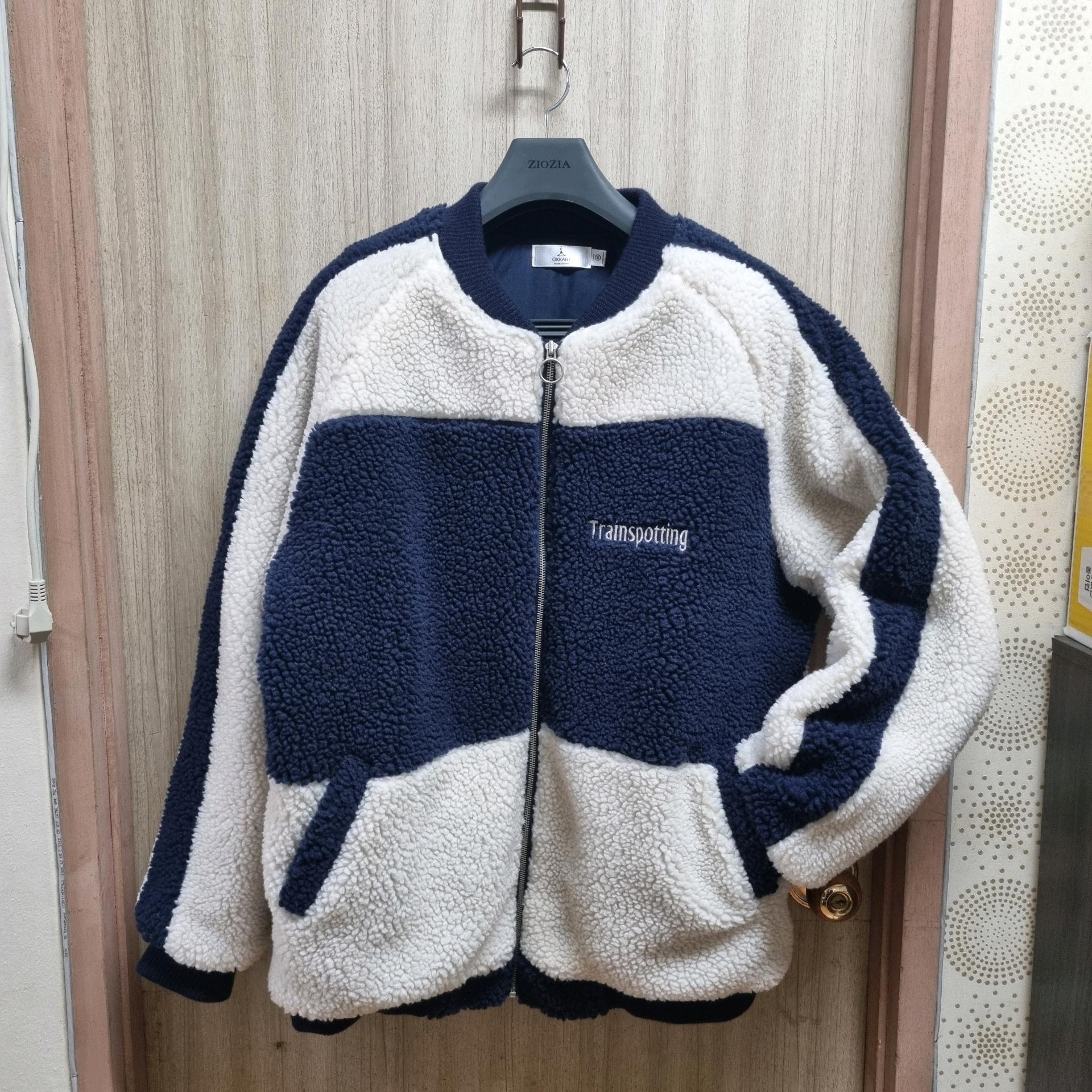 오까네 뽀글이 양털 자켓 점퍼 4XL 2