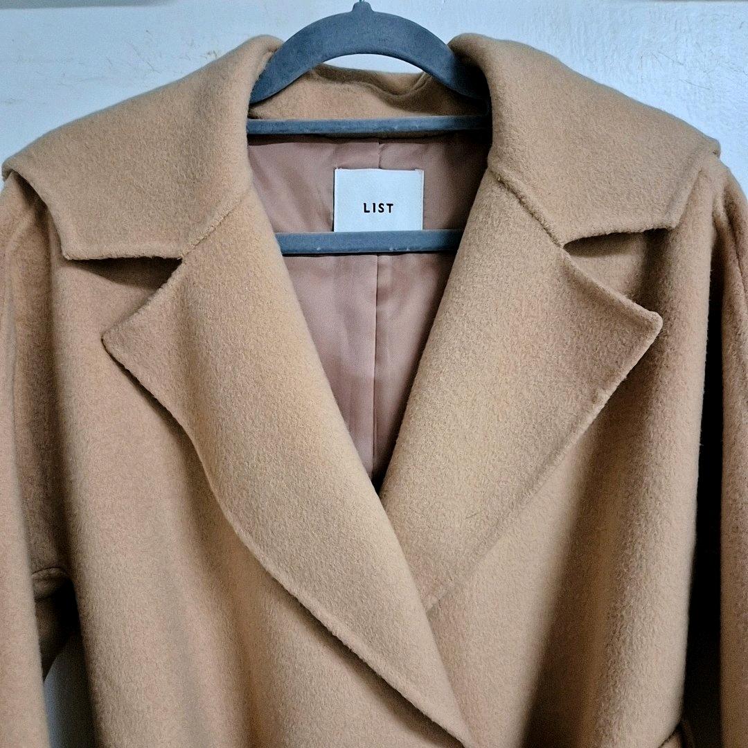 리스트 울&캐시미어 핸드메이드 후드코트 3
