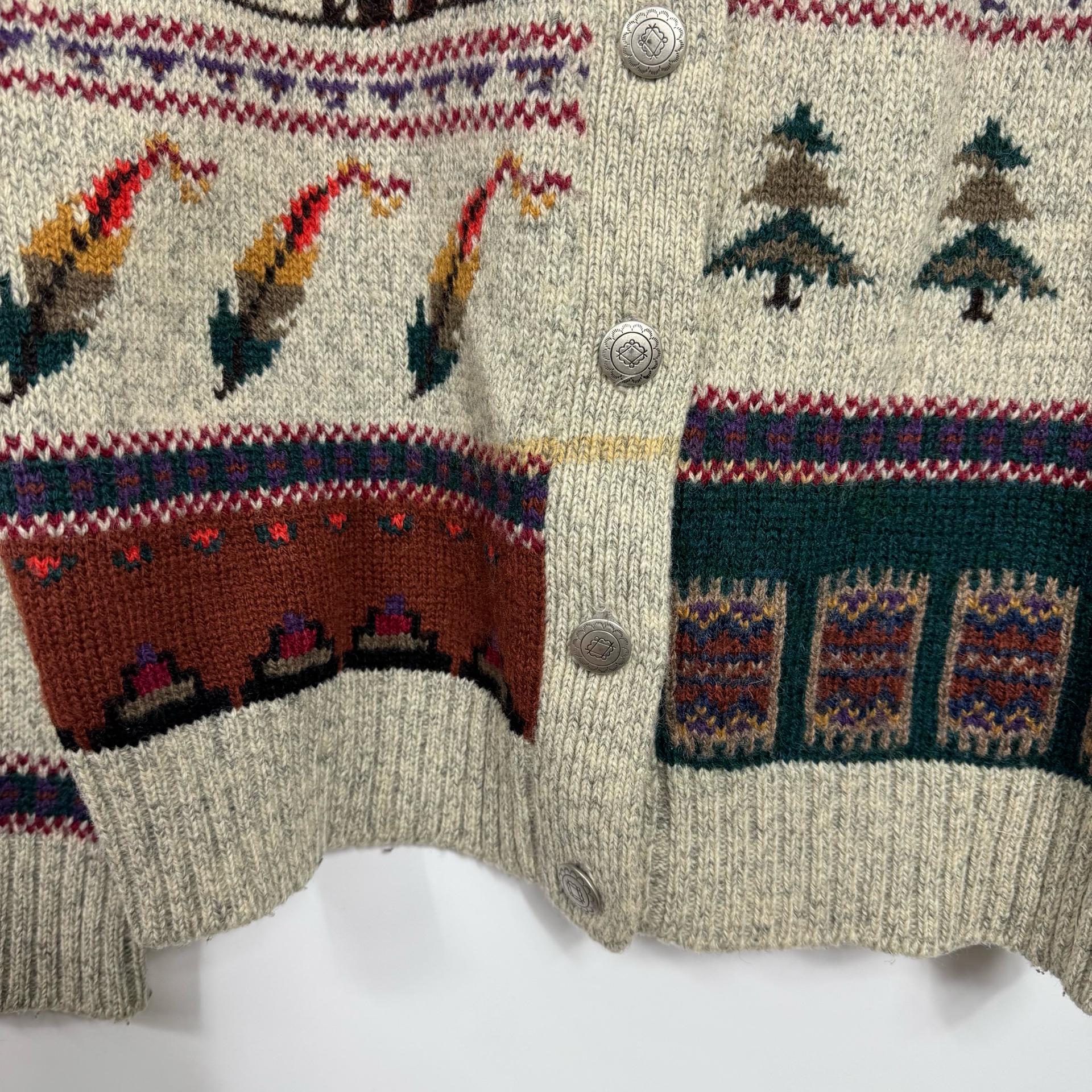 Woolrich 울리치 패턴 울 가디건, 고급지고 예쁨. 봄에도 단품착용! 6