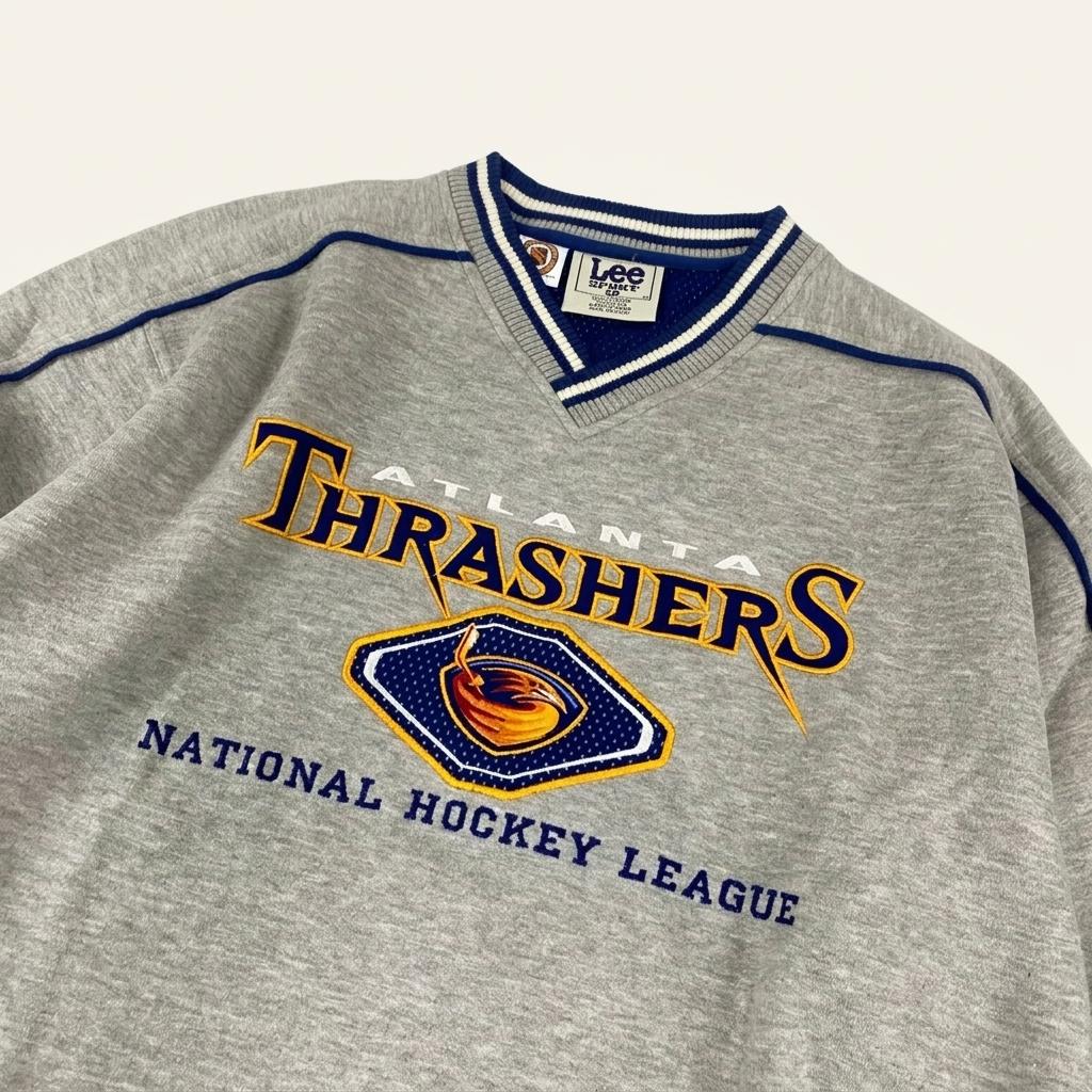 90s Lee NHL 애틀란타 스래셔스 빅로고 스웻 맨투맨 (100) 1