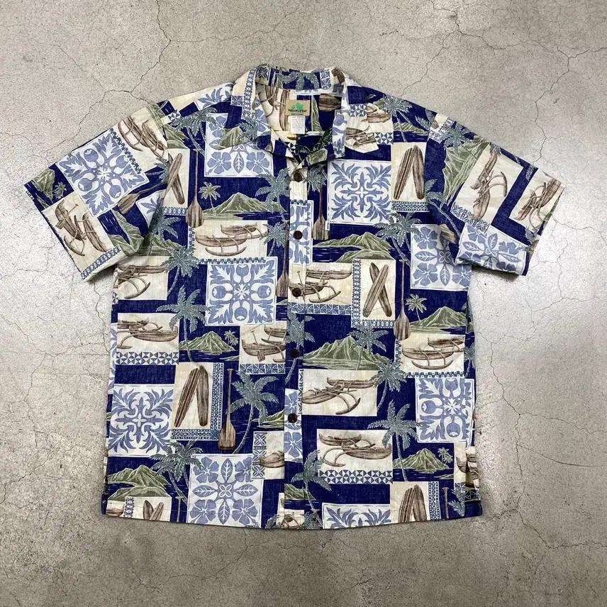 MADE IN HAWAII O.G 하프 셔츠 (100) 2