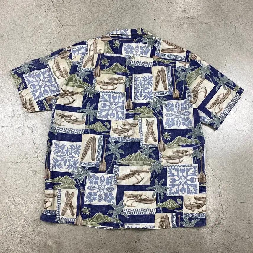 MADE IN HAWAII O.G 하프 셔츠 (100) 3