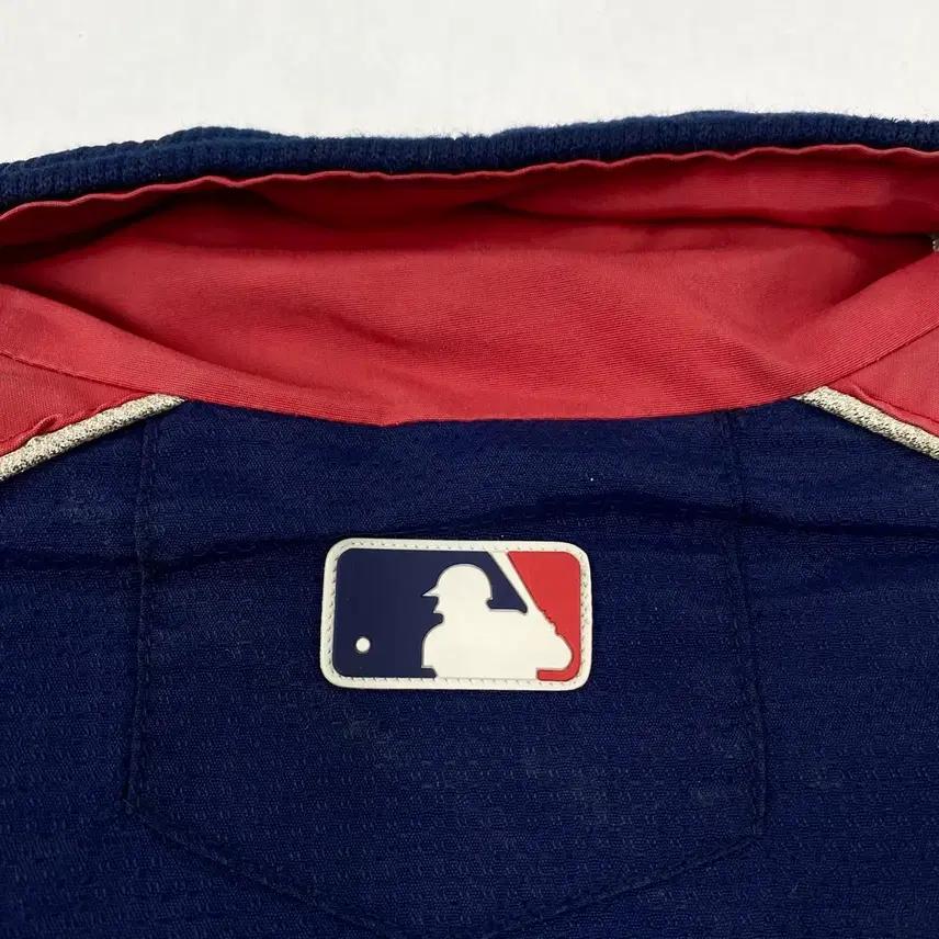 마제스틱 MLB 클래블랜드 인디언즈 립스탑 덕아웃 자켓 (105) 8