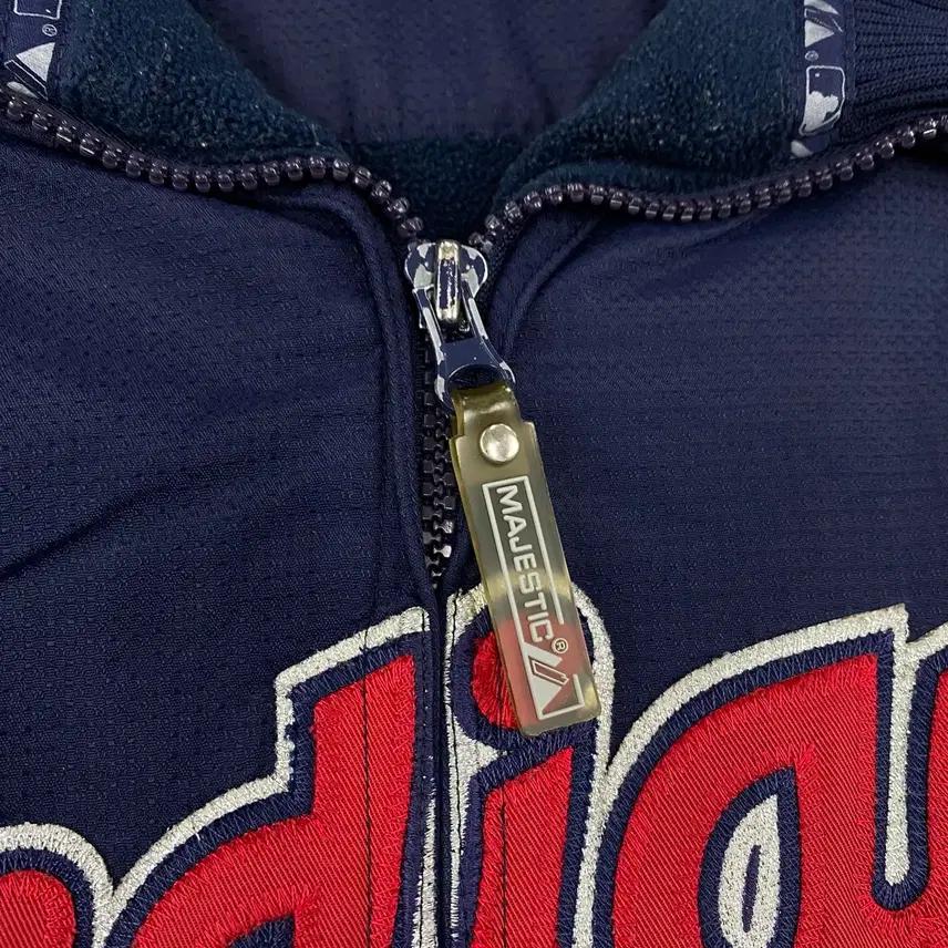 마제스틱 MLB 클래블랜드 인디언즈 립스탑 덕아웃 자켓 (105) 6